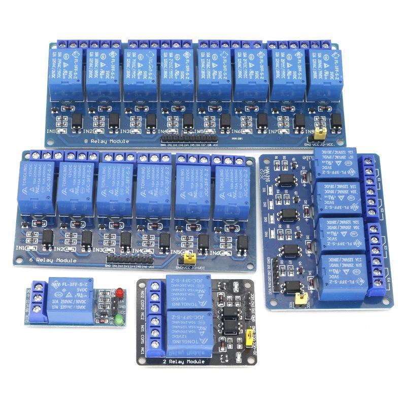 1Pcs DC5V Optocoupler Isolated - Relay 8 Channel Board 评论和价格