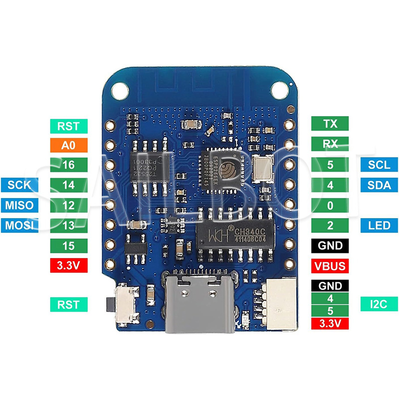 1-10PCS WeMos D1 Mini ESP8266  - Esp8266 Nodemcu Board 评论和价格