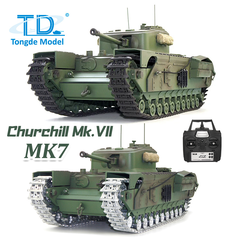 Tongde RC Tank 1/16 Churchill  - Home Automation Tutorial 评论和价格