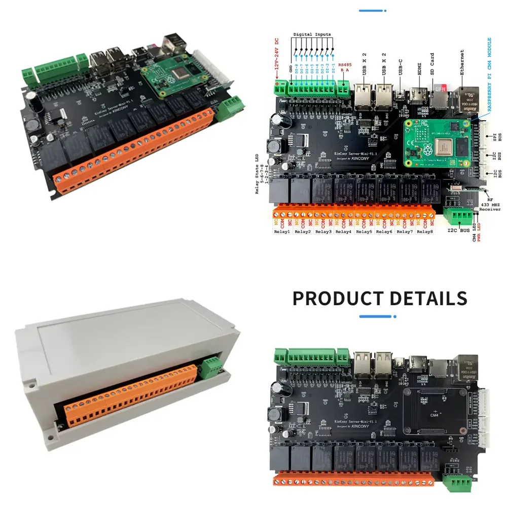 KinCony Raspberry Pi - Server  - Home Automation Raspberry Pi 评论和价格