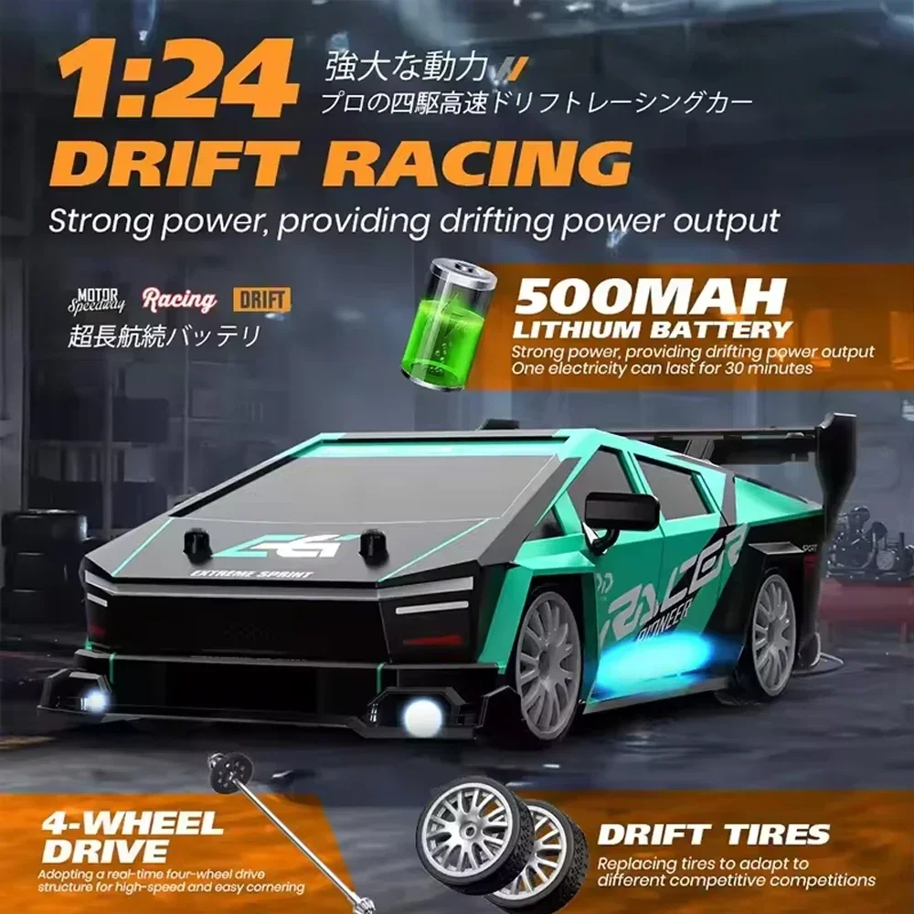 1/24 4WD RC Drift Car 2.4GHz W - Home Automation Tutorial 评论和价格