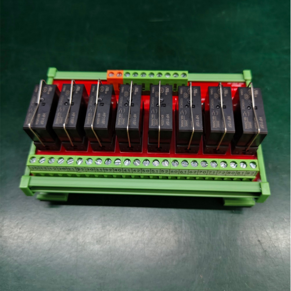 16A 8 Channel Relay 24VDC For  - Relay 8 Channel Board 评论和价格